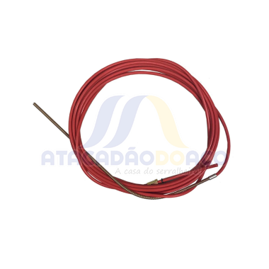 Guia Espiral Vermelho 1,0mm/1,2mm x 5mt (Balmer)