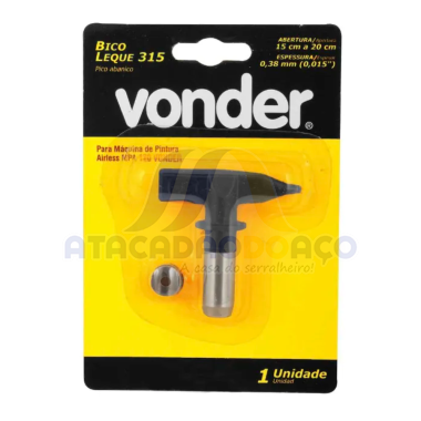 Bico Leque 315 P/ Pistola Airless (Vonder)