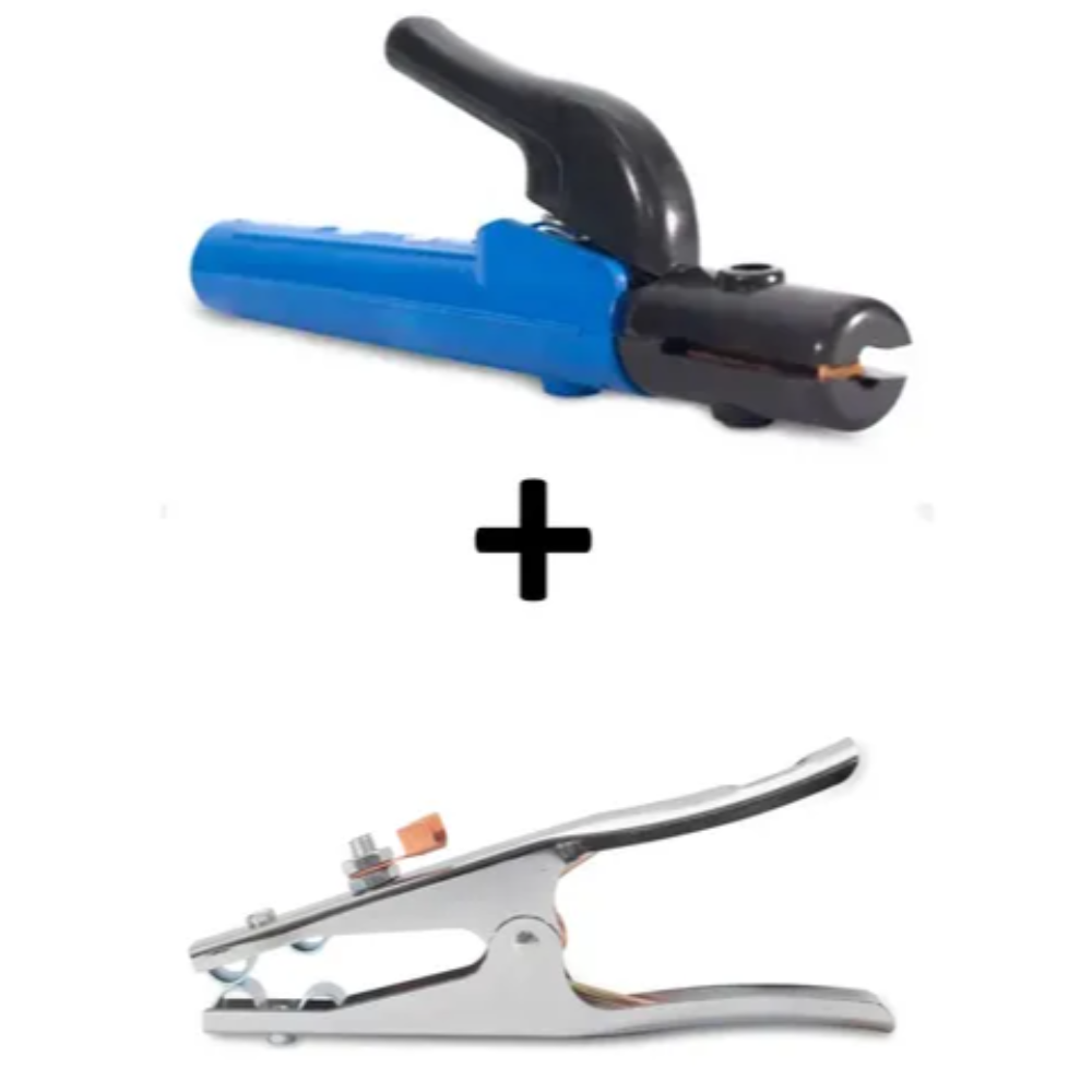 Kit Garra Negativa e Porta Eletrodo 200A (Balmer)