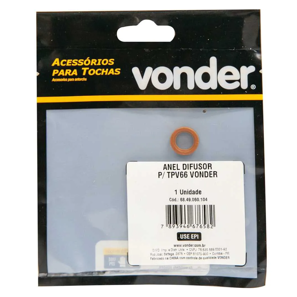 Anel Difusor P/ TPV 66 Plasma (Vonder)