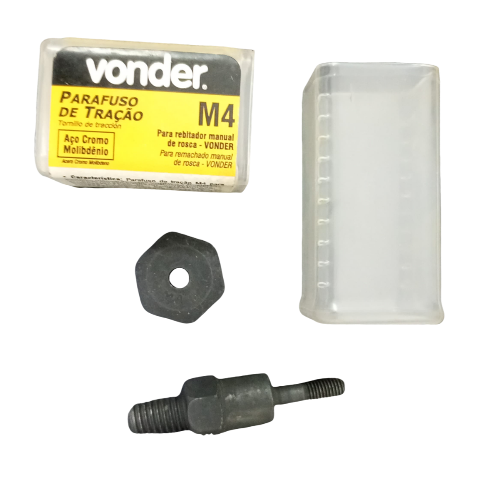 Parafuso Tração M- 4 P/Rebitador Man. (Vonder)