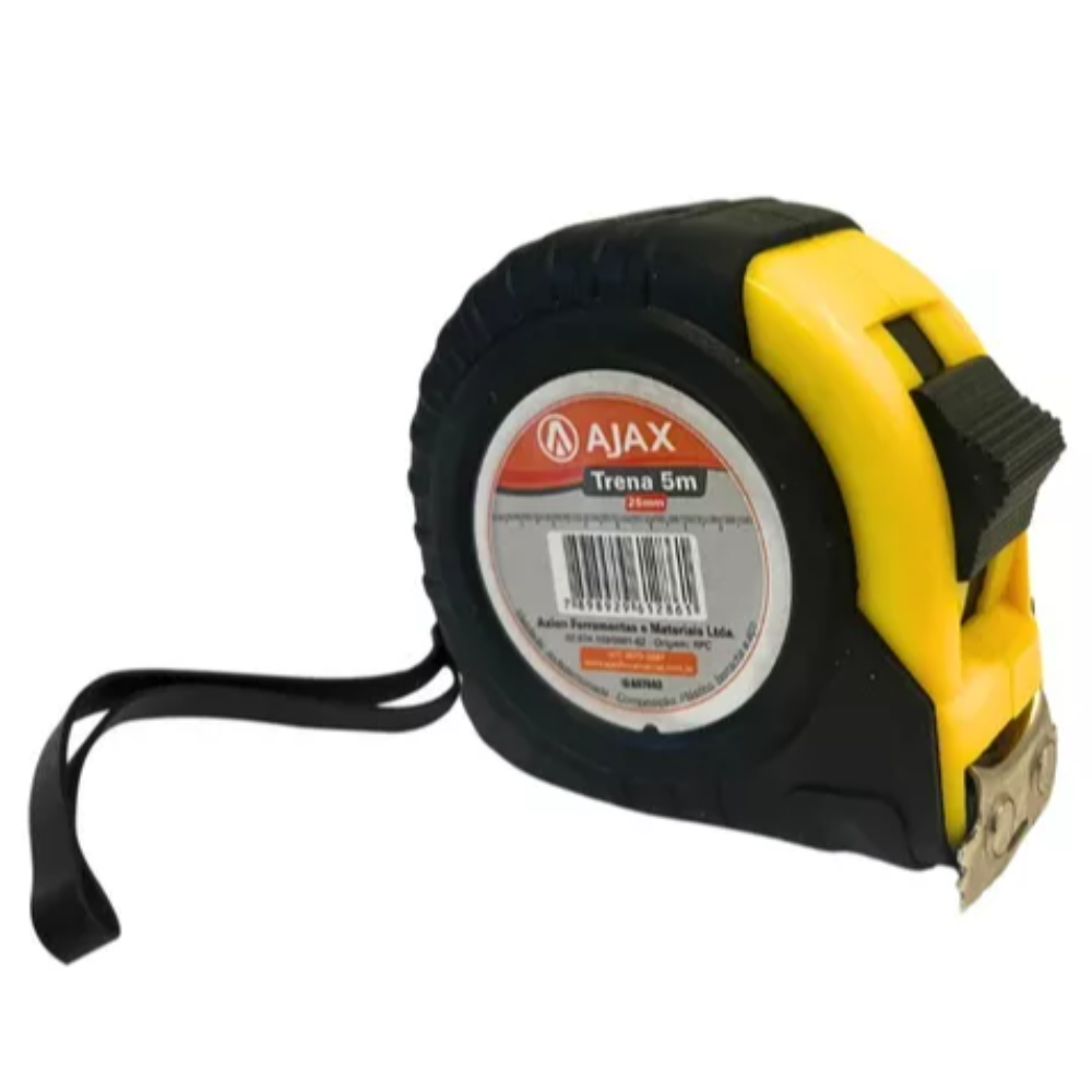 Trena De Aço Embor. 5mt x 25mm (Ajax)
