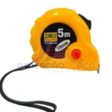 Trena De Aço Emb.5mt x 19mm C/Trava (Zaas)