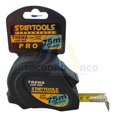 Trena De Aço Embor. C/ Trava 7,5mt x 25mm (Startools)
