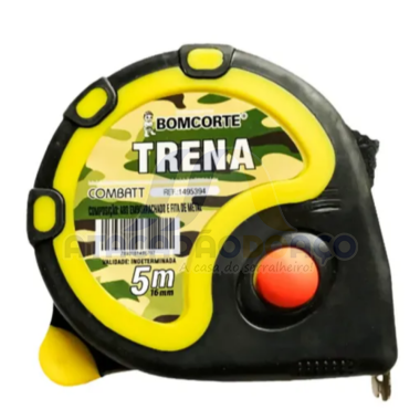 Trena De Aço Embor. C/ Trava 5mt x 16mm (Bom Corte)