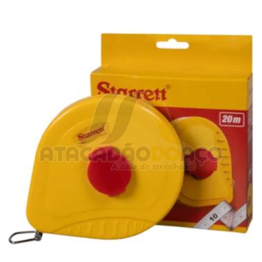 Trena Fibra de Vidro 20mt x 12,5mm (Starrett)