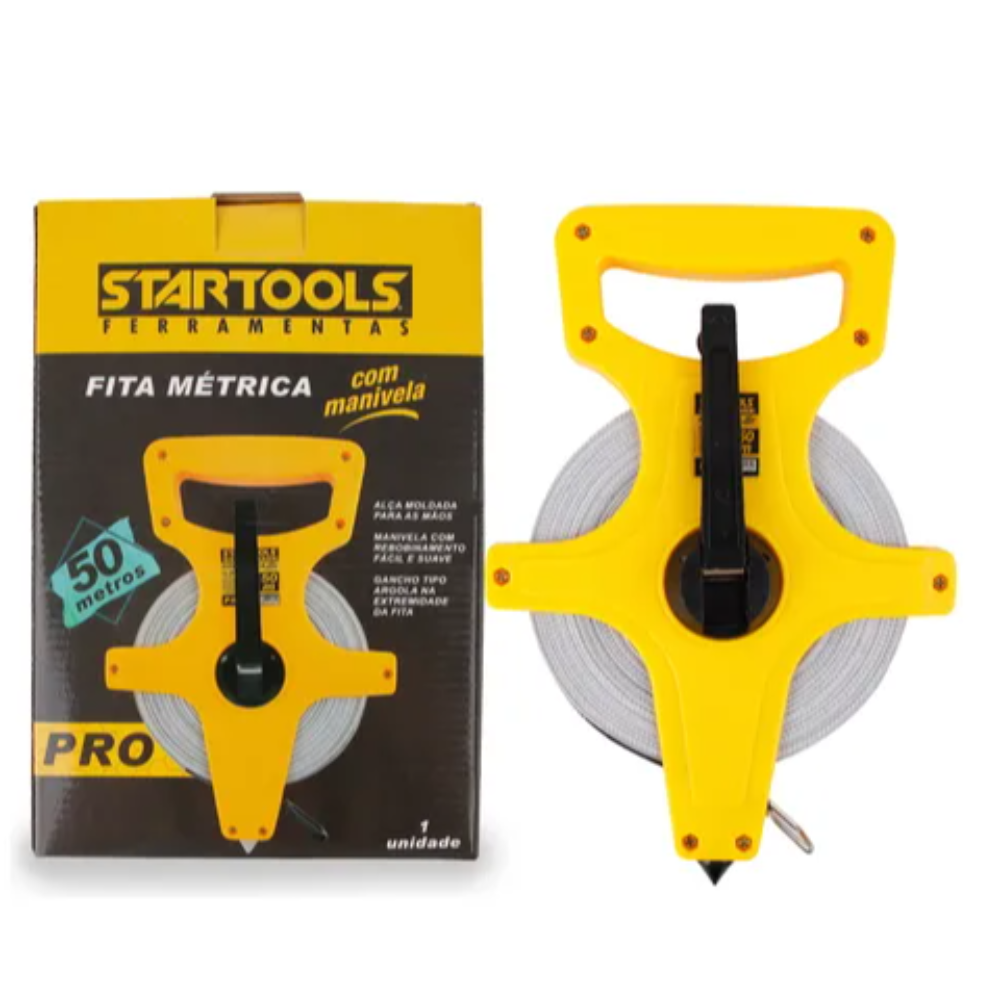 Trena Fibra de Vidro C/ Arco Aberto - 50mt (Startools)