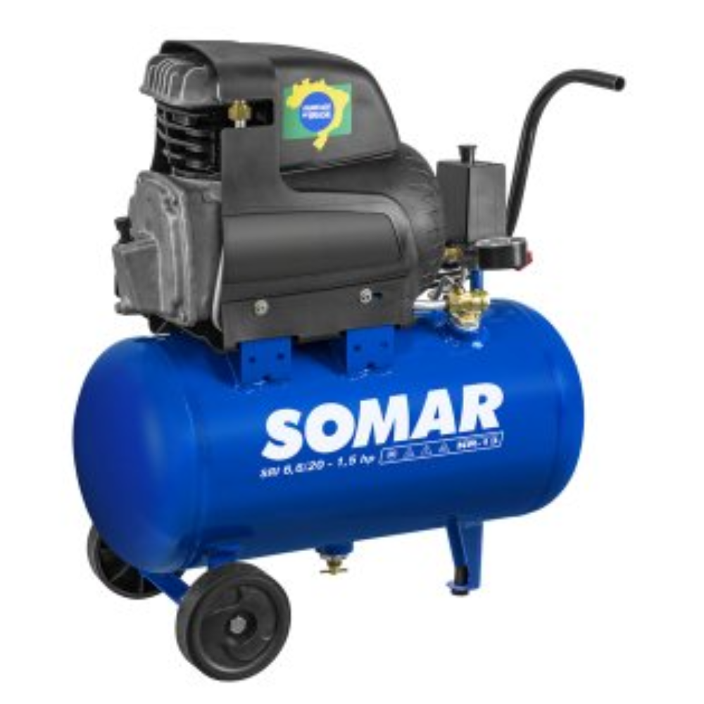 Compressor de Ar - 1.5HP x 60HZ x 220V SRI - 6,6/20 (Somar)