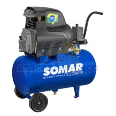 Compressor de Ar - 1.5HP x 60HZ x 220V SRI - 6,6/20 (Somar)