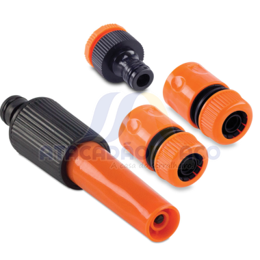 Kit P/ Mangueira Irrigagaçao C/4 PÇS (Force Line)