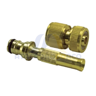 Esguicho Metalico de Alta Pressao + Eng. Rapido (Force Line)