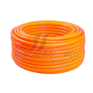 Mangueira Silicone Laranja 1/2